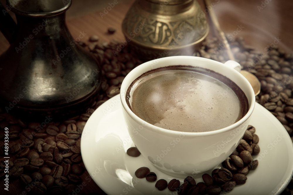 Fototapeta premium fresh coffee