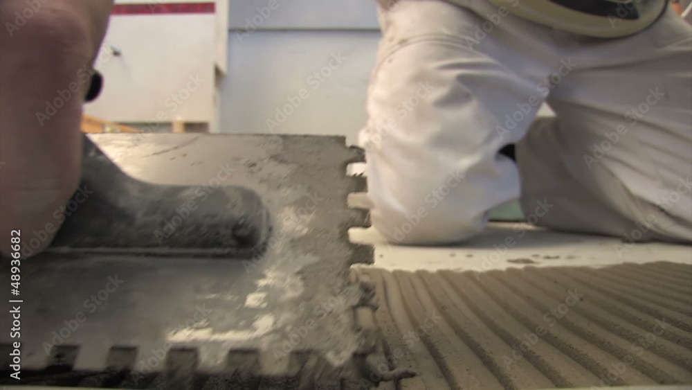 renovation ceramic tile laying