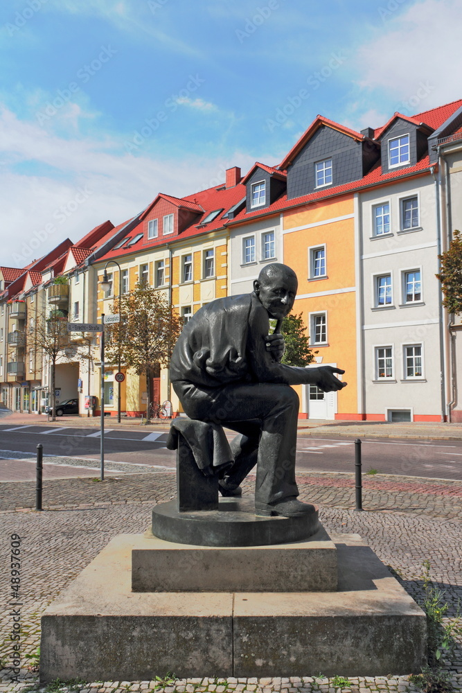 Dessau, Bertolt Brecht-Denkmal