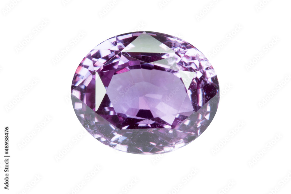 Sapphire Jewel on white background Sapphire Jewel on white background