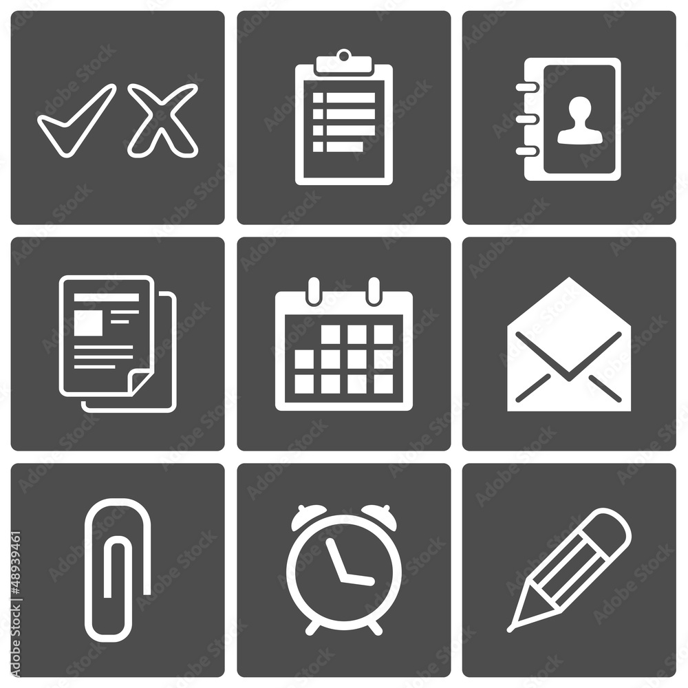 Office icons Office icons