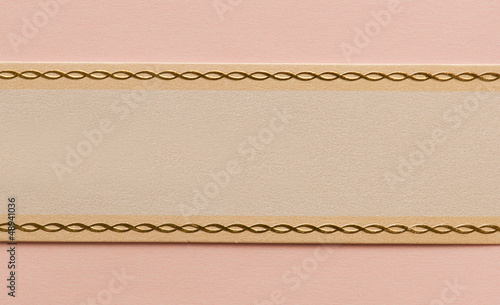 label on card