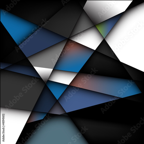Abstract background, Effect glass painting