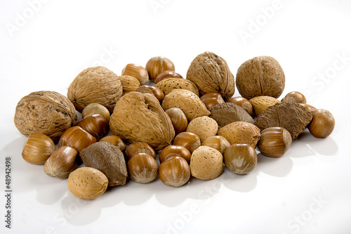 nuts, dried fruits and nuts