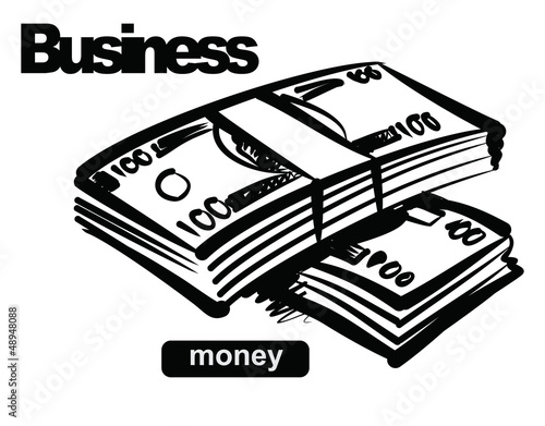 illustration of money