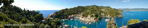 Panorama of Portofino town © MNStudio