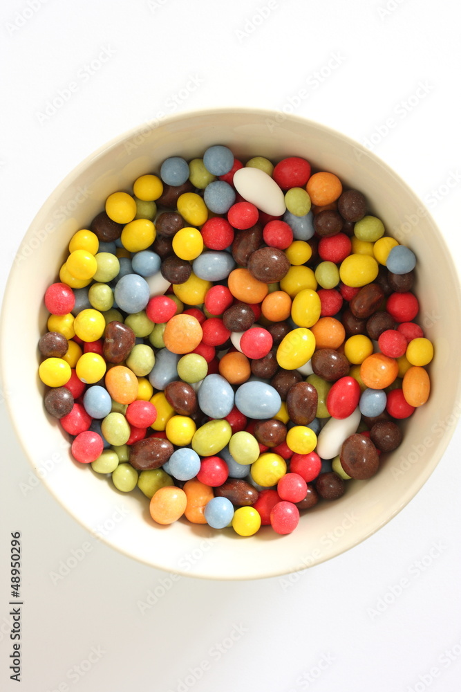 Praline colorate Praline colorate