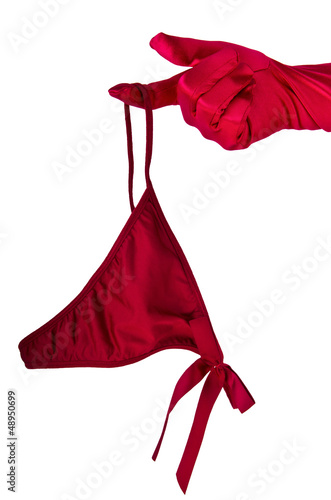 Obraz na plátne Red g-string