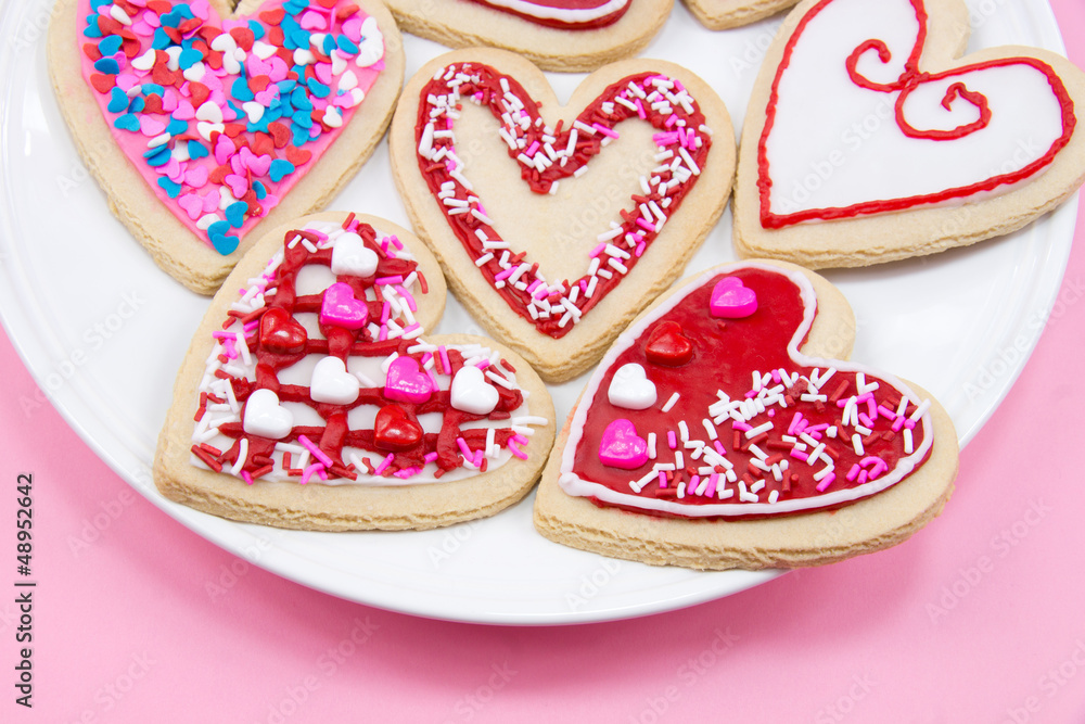 Valentine heart cookie Valentine heart cookie