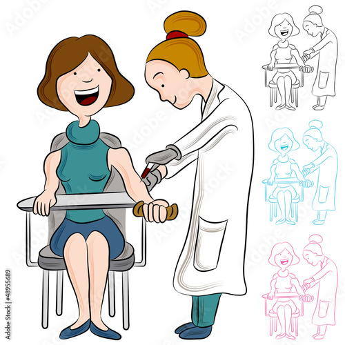 Blood Test Woman
