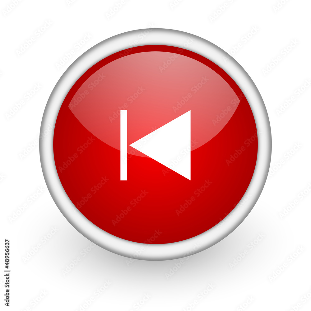 prev red circle web icon on white background prev red circle web icon on white background