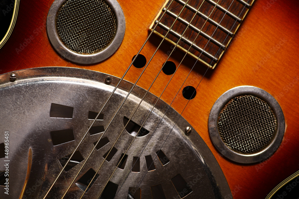 Naklejka premium Vintage guitar