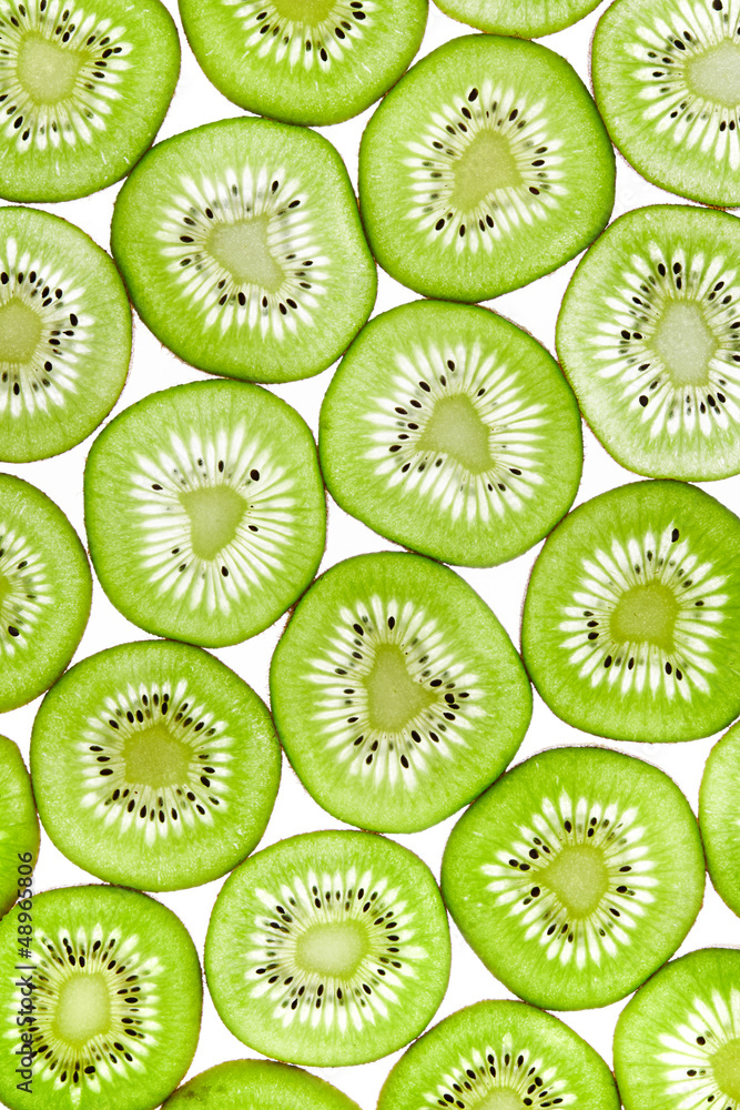 Fototapeta premium slices of kiwi