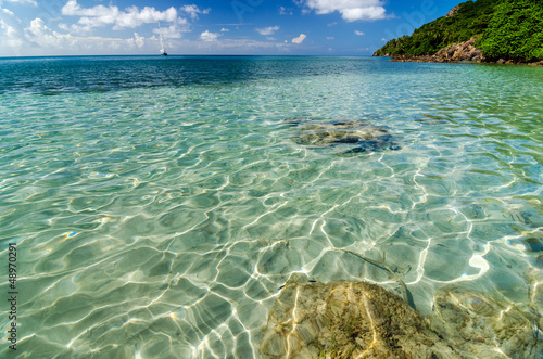 Clear Caribbean Water photo