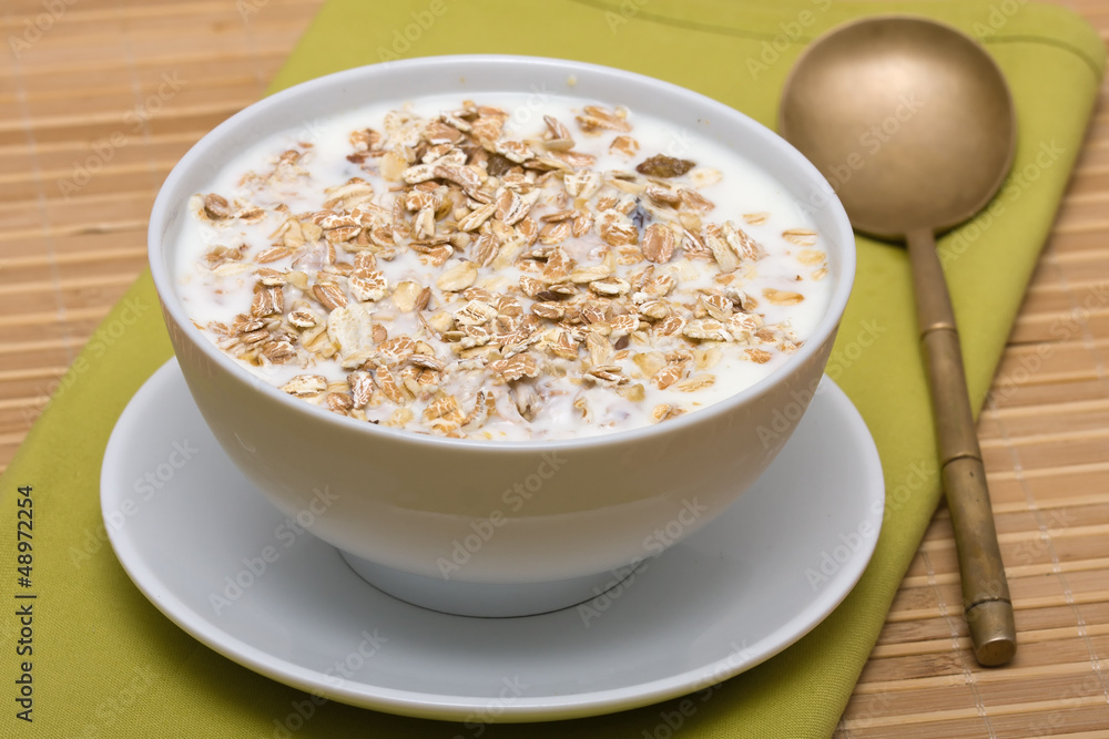 Delicious and healthy granola or muesli Delicious and healthy granola or muesli