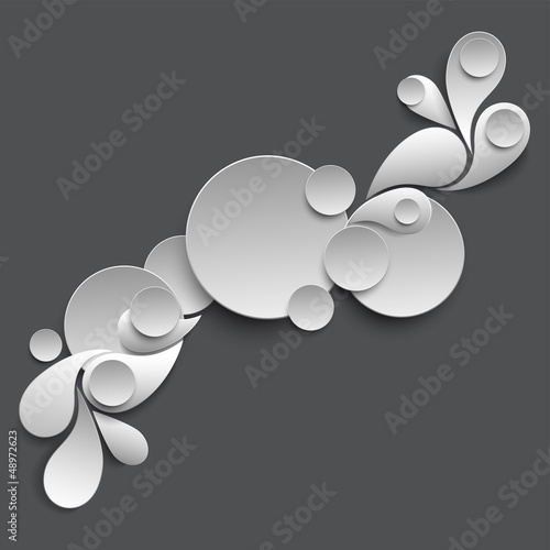Paper vector background