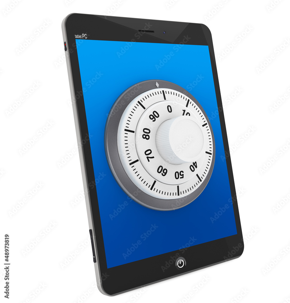 Tablet PC with Lock Tablet PC with Lock