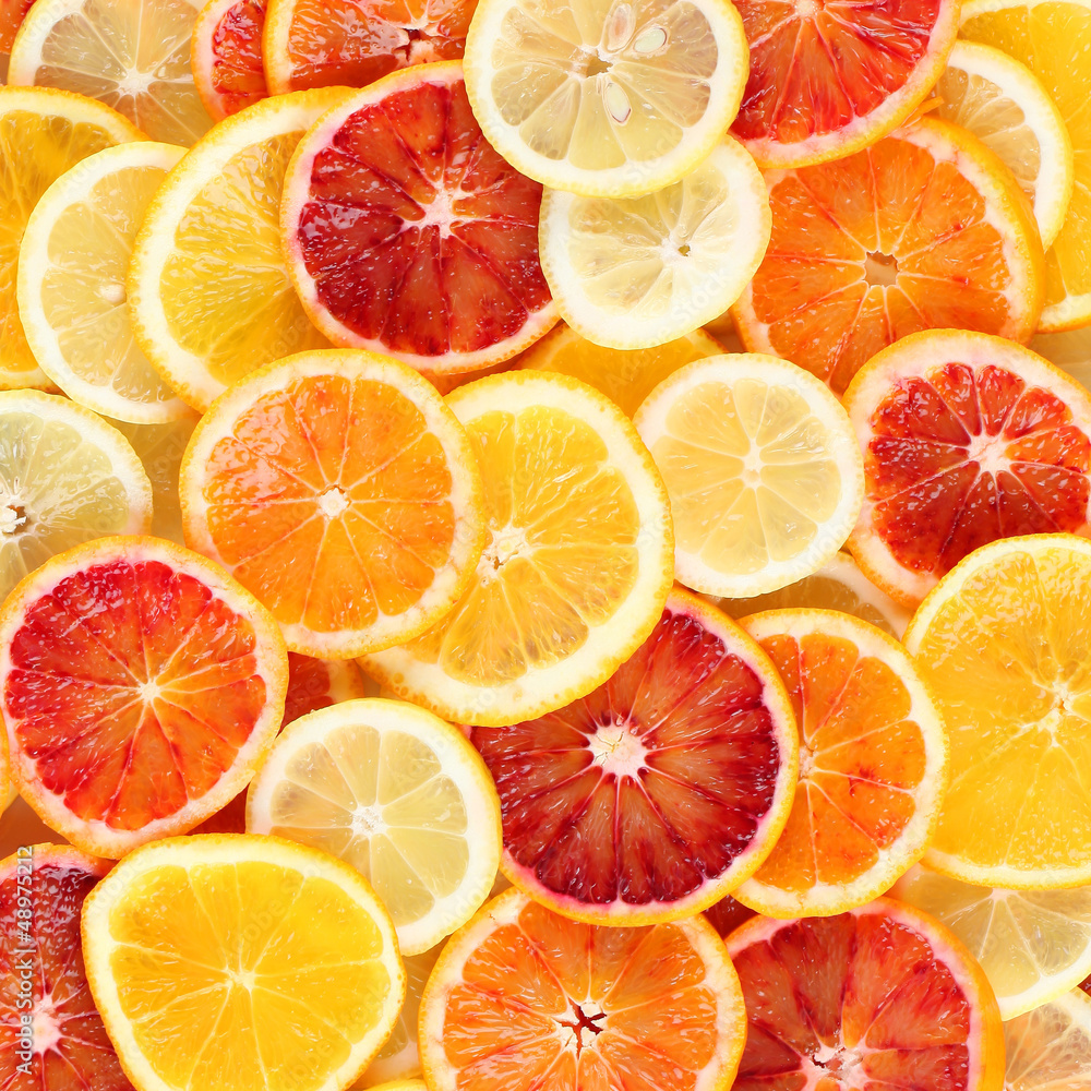 Citrus fruits background Citrus fruits background