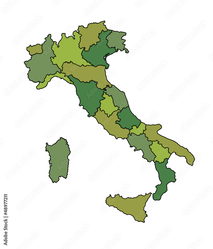 italy map