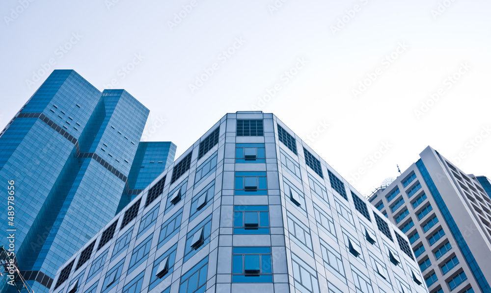 Fototapeta premium High rise buildings in CBD area