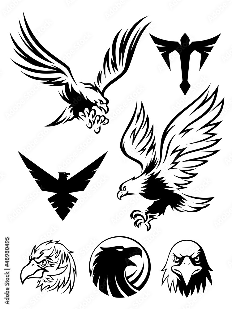 Obraz premium Eagle Symbols