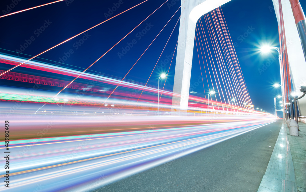 Fototapeta premium light trails