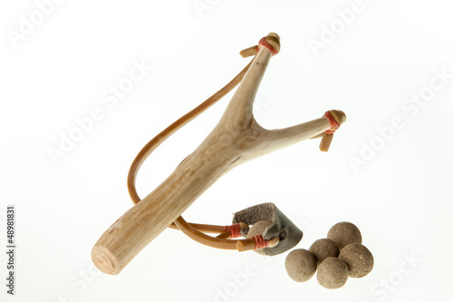 Canvas-taulu Wooden slingshot