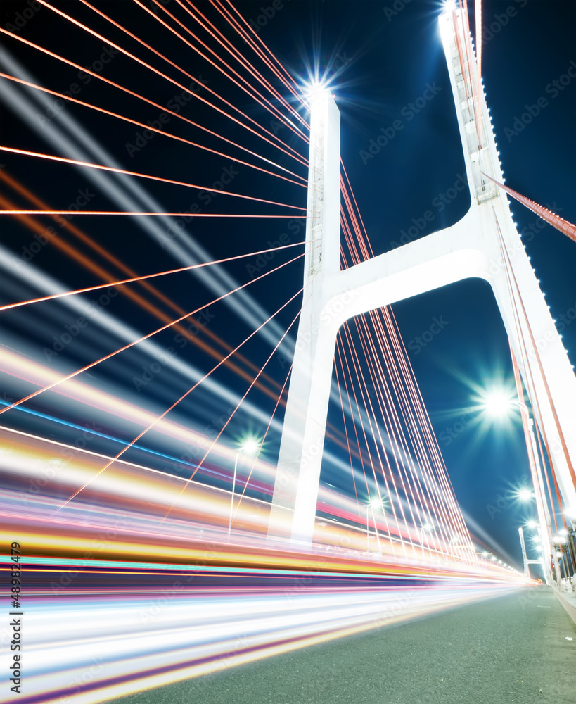 Obraz premium light trails
