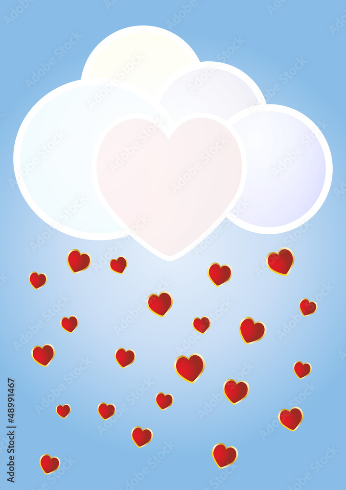 hearts cloud hearts cloud