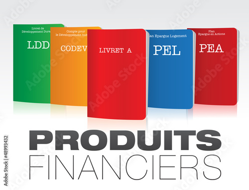 les produits financiers PEA, CODEVI, LIVRET A,PEL, LDD,
