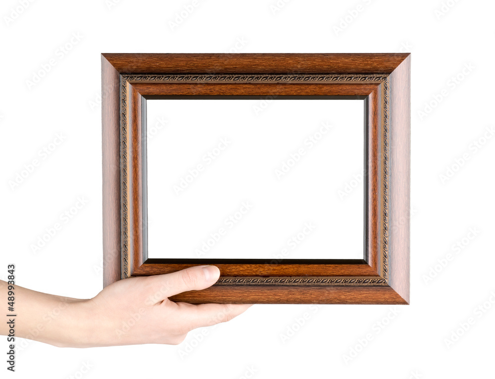 Frame in hand Frame in hand