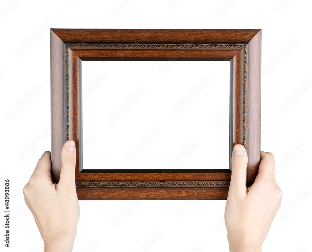 Frame in hand Frame in hand