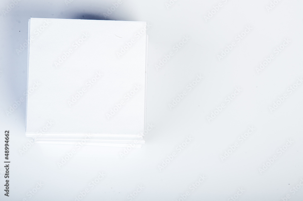 Fototapeta premium White stick note