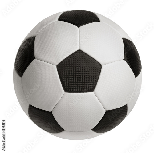 Inflated ball for football