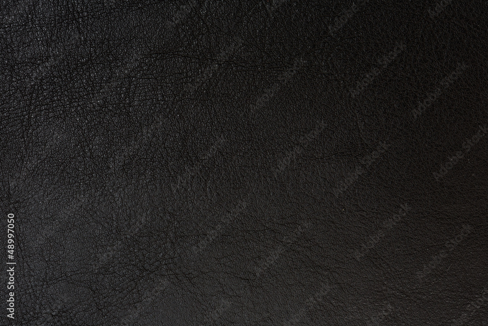 Black artificial leather background Black artificial leather background