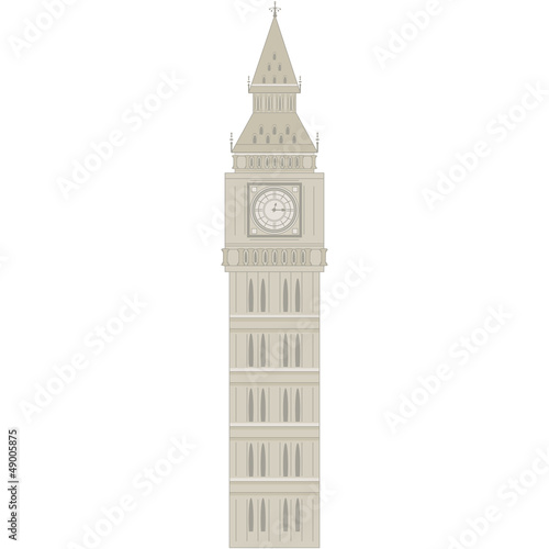 Big Ben vector illustration