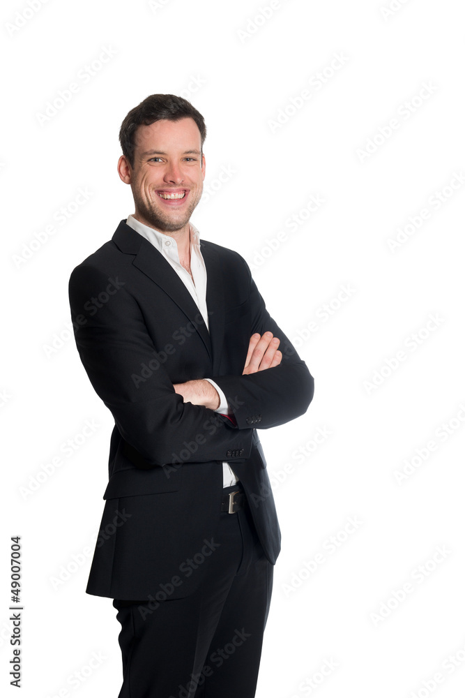 Portrait eines erfolgreichen jungen Geschäftsmannes Portrait eines erfolgreichen jungen Geschäftsmannes