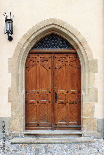 Medieval front door