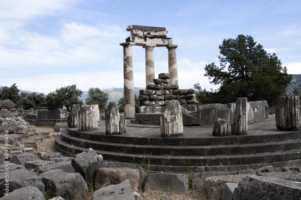 Heiligtum der Athena in Delphi
