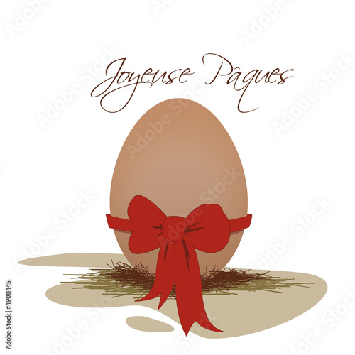 Illustration Oeuf de Paques