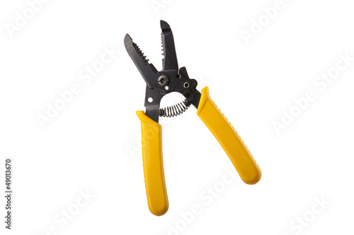 Yellow wire stripper
