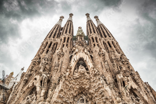 Obraz na płótnie La Sagrada Familia w salonie