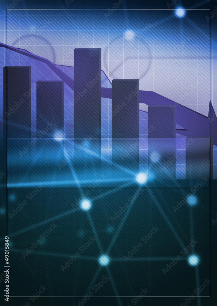 Violet Business Flyer A4 Background Violet Business Flyer A4 Background