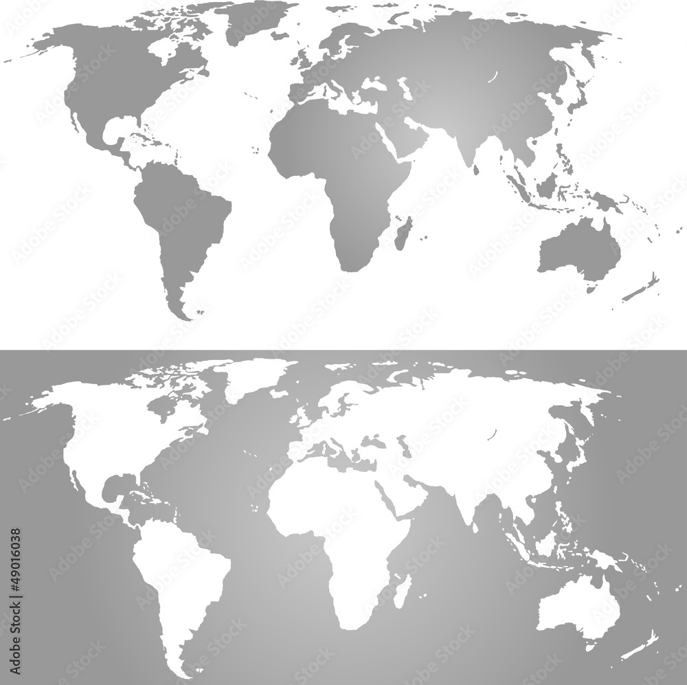 Vector world map