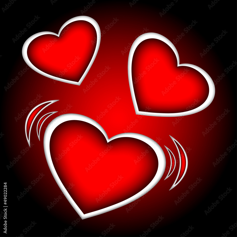 red heart red heart