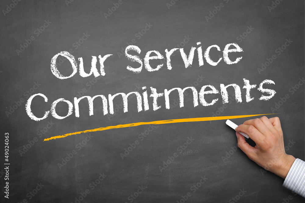 Our Commitments Service Our Commitments Service