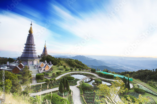 Landscape of two pagoda © anekoho