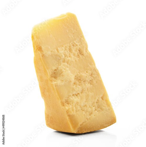Fotografie fetta di formaggio grana