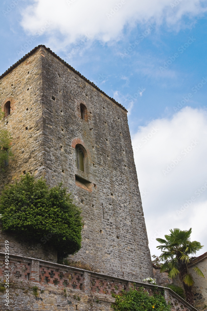 Obraz premium Castle of Gropparello. Emilia-Romagna. Italy.