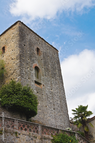Castle of Gropparello. Emilia-Romagna. Italy.